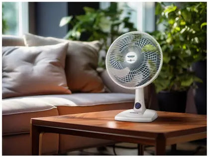 Ventilador de Mesa Super Power 30cm 3 Velocidades Branco