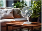 Ventilador de Mesa Super Power 30cm 3 Velocidades Branco