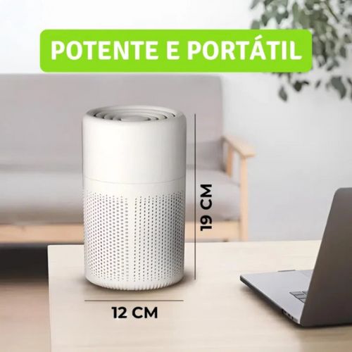 Purificador de Ar - Filtro HEPA e Função Ionizador -  AirTech