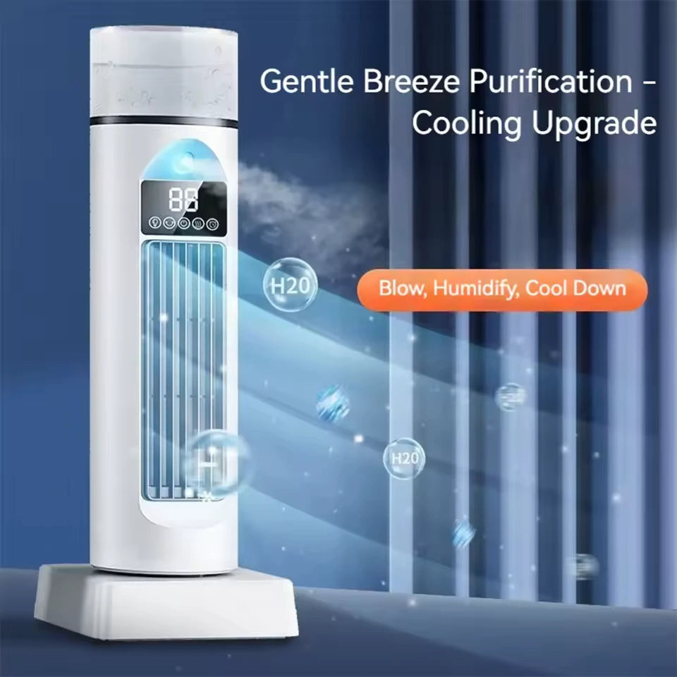 Veltorix AeroTwin X – Climatizador Inteligente Giratório